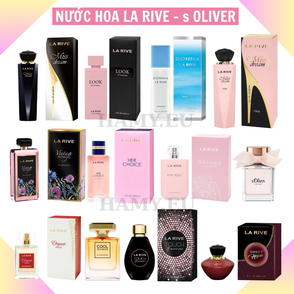 [Hàng Đức-Sẵn] NƯỚC HOA s.OLIVER-La Rive bản Dupe hàng chuẩn🌸