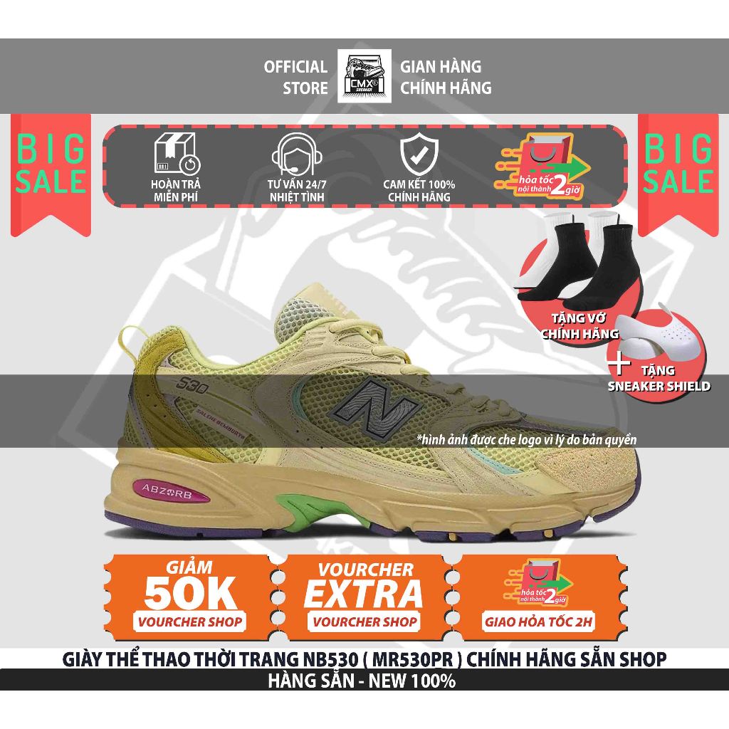 [ HÀNG CHÍNH HÃNG ] Giày THỂ THAO CHÍNH HÃNG NB 530 X SALEHE BEMBURY ( MR530PR ) - AUTHENTIC 100%