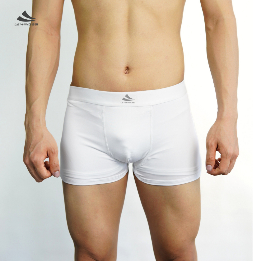 COMBO 3 Quần Sịp Boxer Nam Trunk Bamboo -Kháng Khuẩn -Co Giãn -BOXER01.361- LEI- NING 361