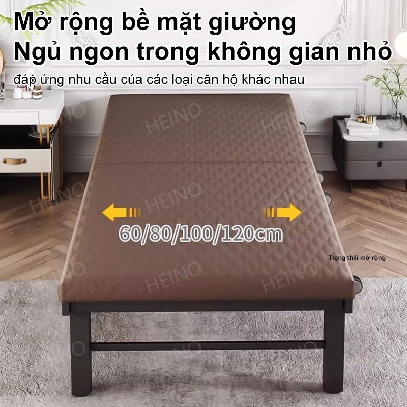 𝑯𝑬𝑰𝑵𝑶 1.95m Giường gấp văn phòng tiện lợi cho nghỉ trưa dễ dàng gấp gọn Không Cần Lắp Ráp BH 24T | BigBuy360 - bigbuy360.vn