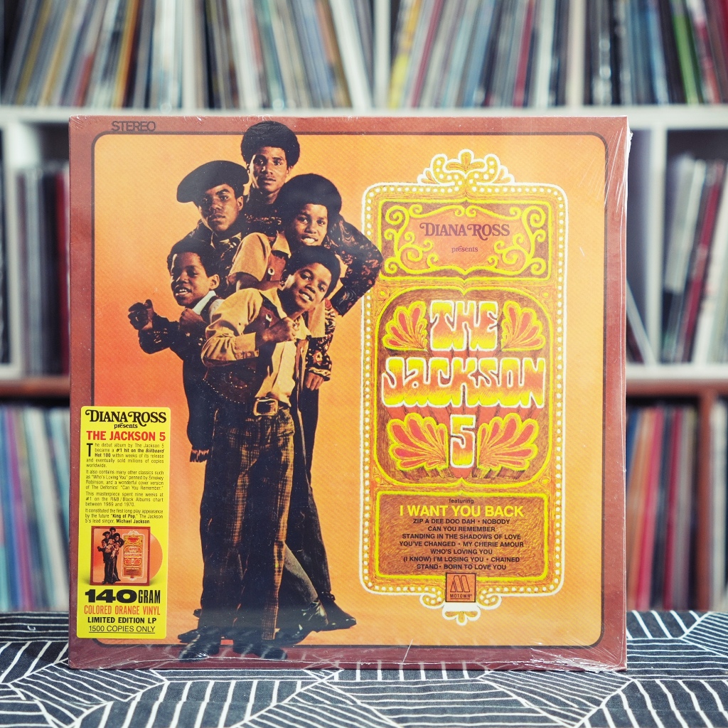 Jackson 5 Diana Ross Presents...Color vinyl đĩa than Michael Jackson