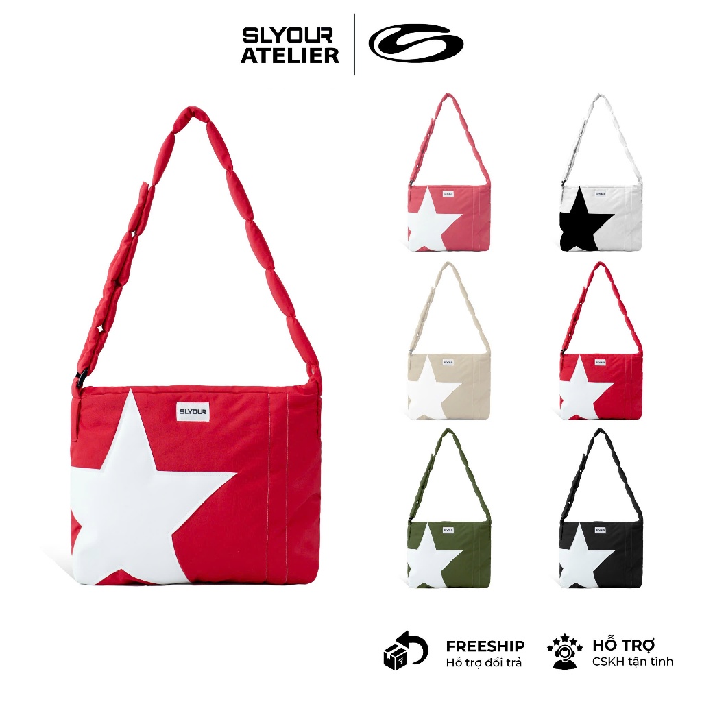 Túi STAR V1 – Túi đeo chéo local brand SLYOUR, vải cao cấp chống sốc kháng nước (STV1)