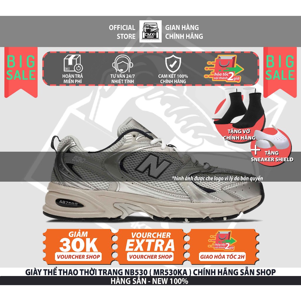 [ HÀNG CHÍNH HÃNG ] Giày THỂ THAO CHÍNH HÃNG NB 530 ( MR530KA ) - AUTHENTIC 100%