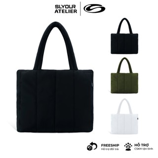 Túi TOTE V2 - Túi trần bông unisex kẻ sọc ,túi đeo vai local brand SLYOUR VER2, chất vải cao cấp chống nước  (TTV2)