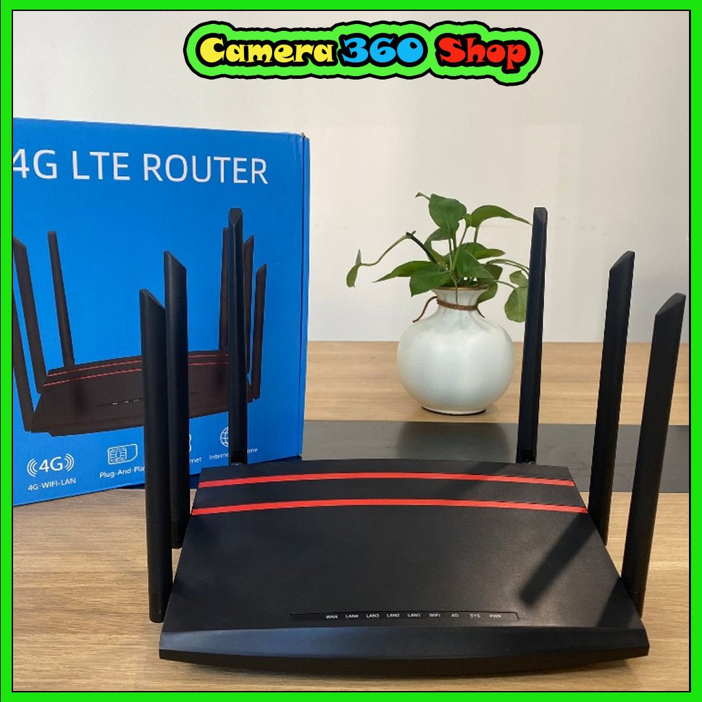 Bộ Phát Wifi Từ Sim 4G 5G B688 Dành Cho Gia Đình Tích Hợp 1 Wan 4 Lan , Tốc Độ Cao Phủ Sóng Rộng