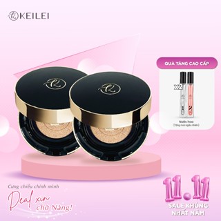  {GIÁ ƯU ĐÃI NHẤT} COMBO 2 Hộp Phấn Nước Đa Năng 3 Trong 1 KEILEI - 3 In 1 Radiance Cushion KEILEI - CHỌN > 