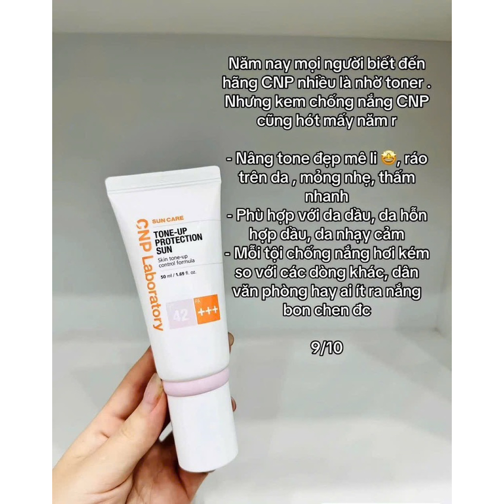 [Chính hãng] Kem chống nắng CNP 50ml