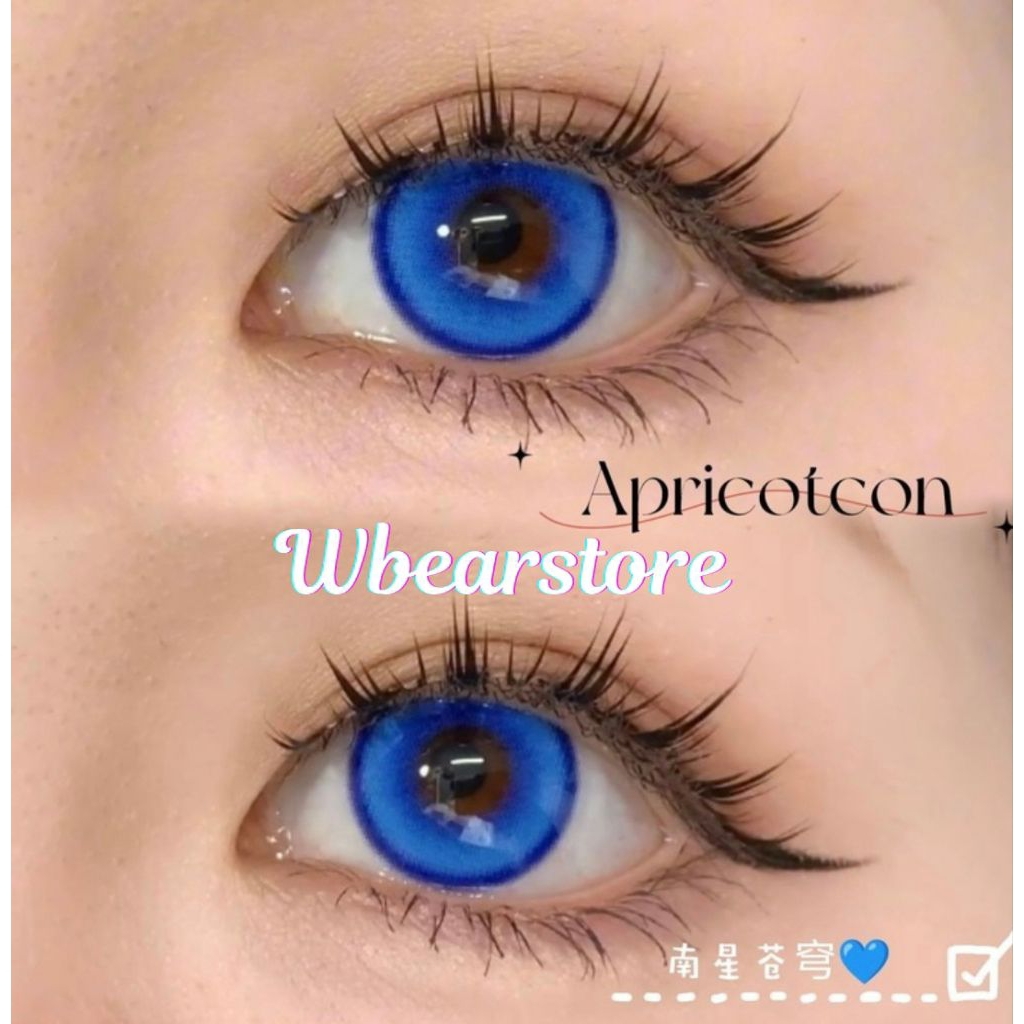 Lens 1 Ngày Apricotcon Star Blue