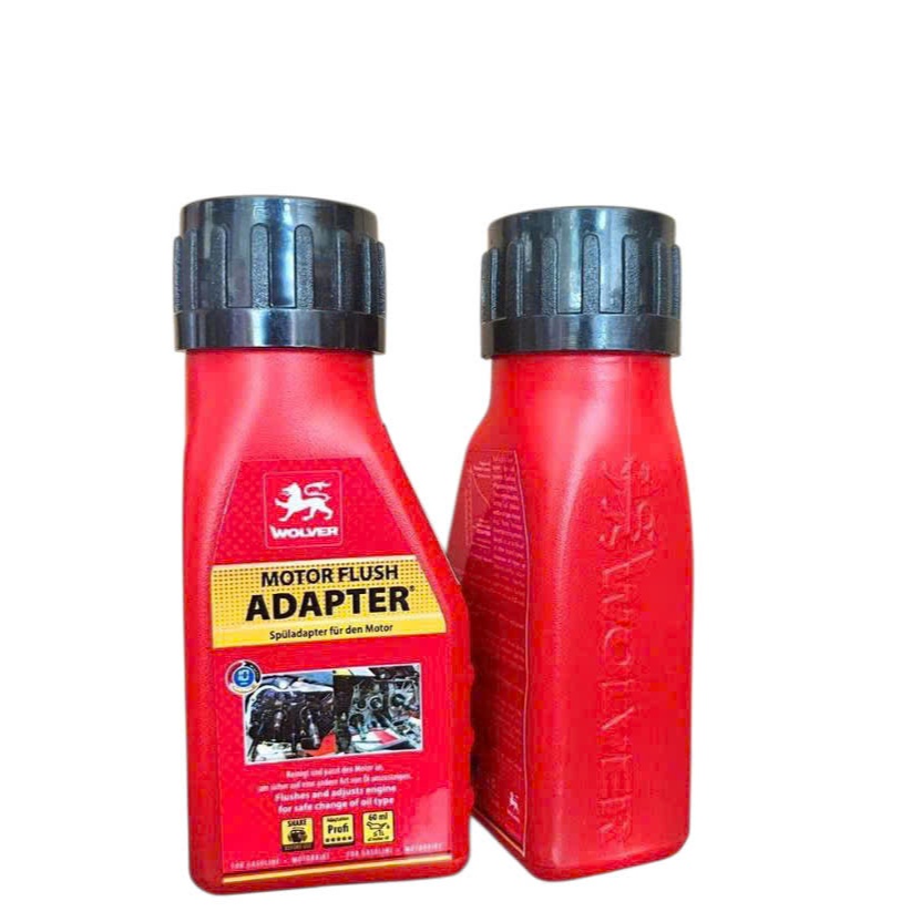 Súc nhớt - Súc động cơ Wolver Adapter 60mL dành cho xe máy - Wolver 60mL - Súc máy Wolver