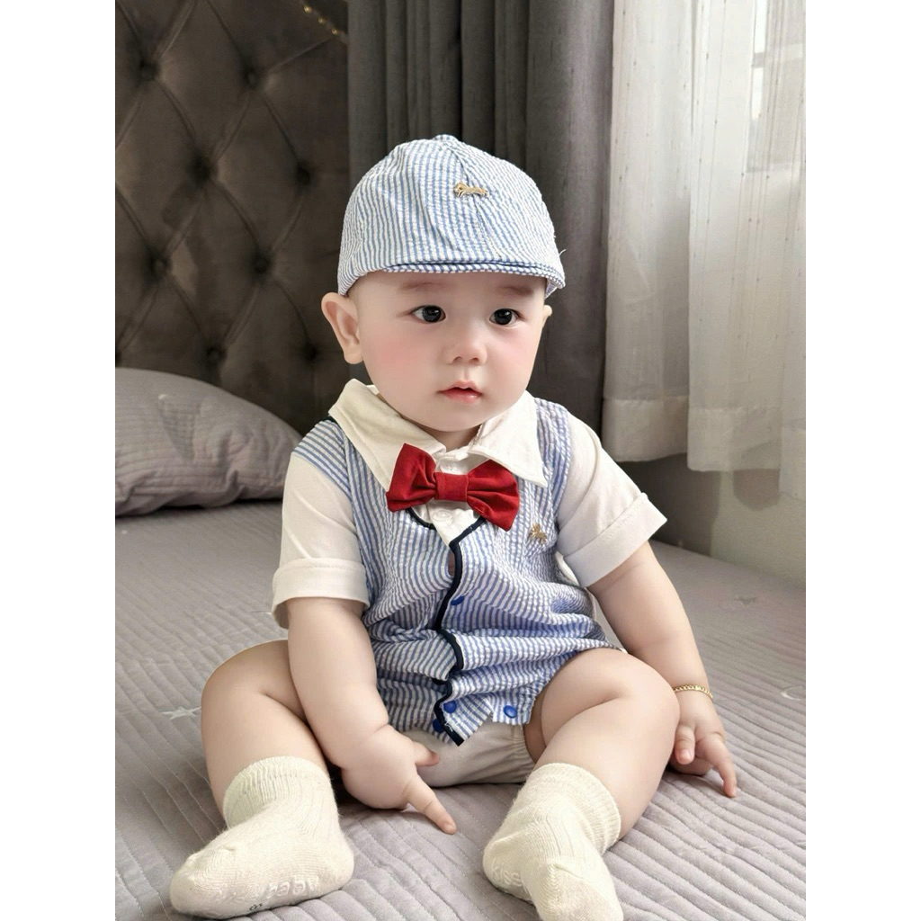 Body Công Tử CV Ettoi Kèm Mũ Cho Bé Trai The Moon