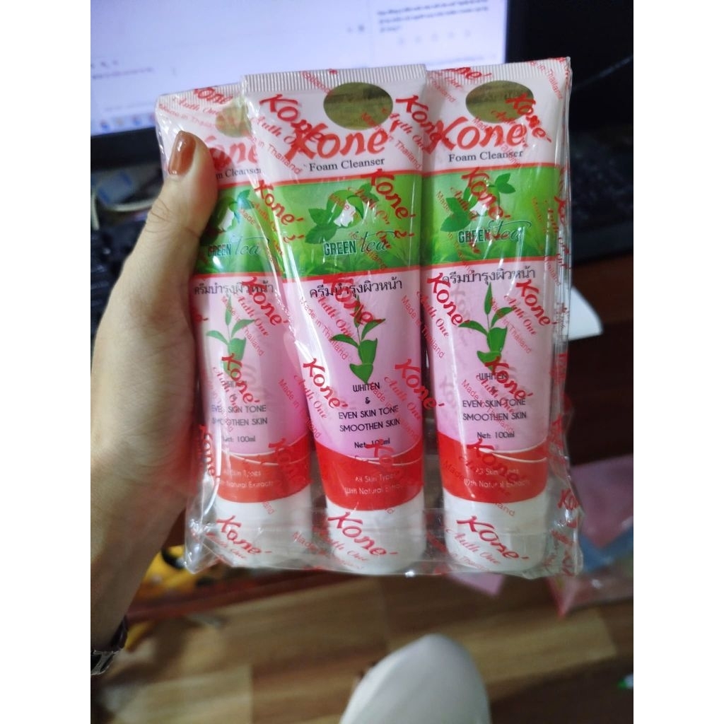 sữa rửa mặt kone thái lan trà xanh