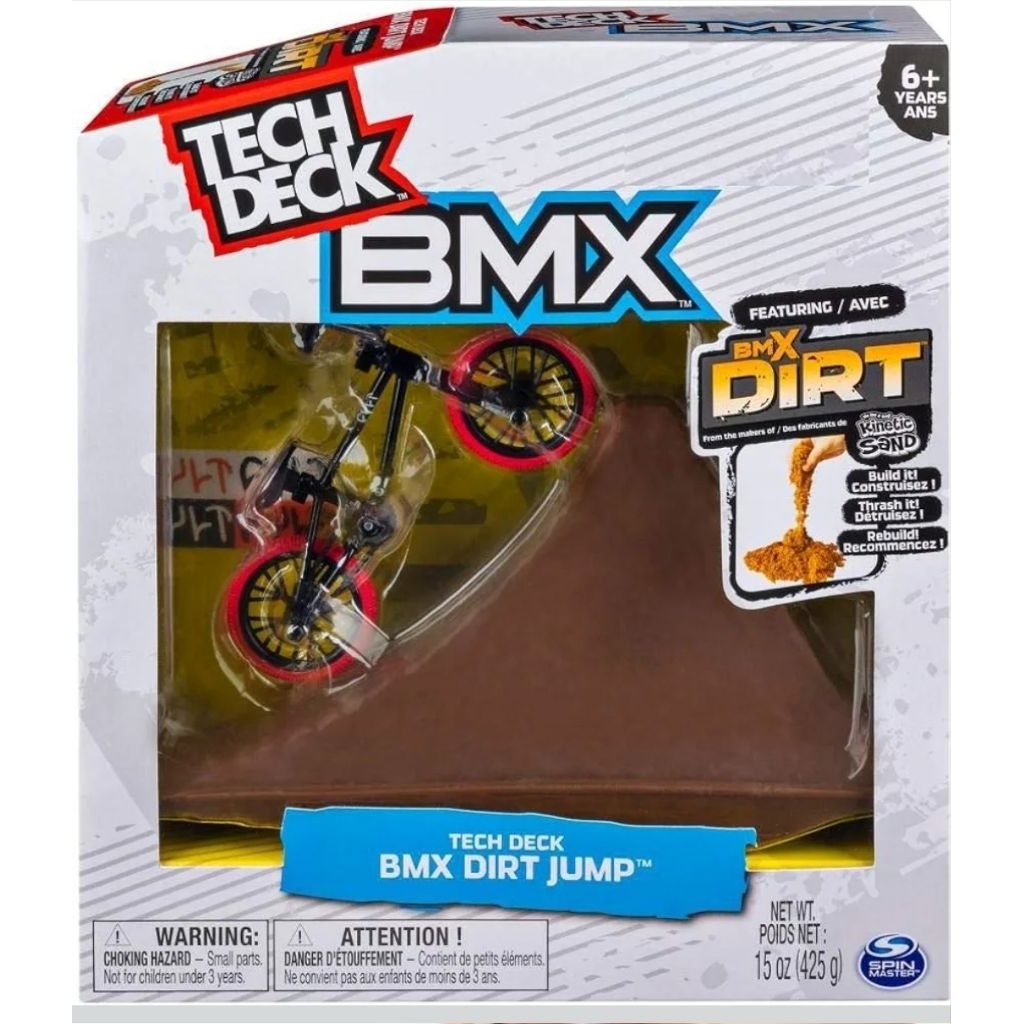 Đồ chơi ngón tay: xe đạp địa hình Tech Deck BMX Dirt Jump