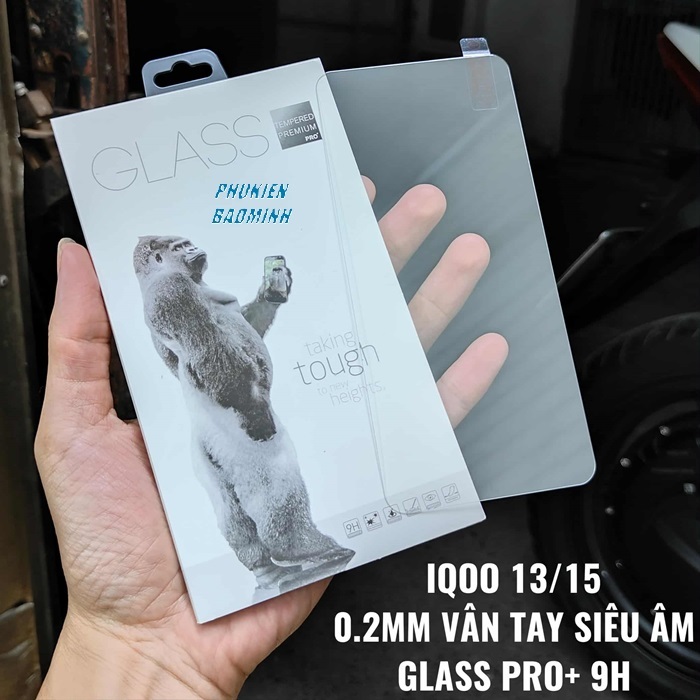 [VIVO IQ00 NEO 13/ 15] Dán kính cường lực bảo vệ màn hình Glass Pro+ 9H
