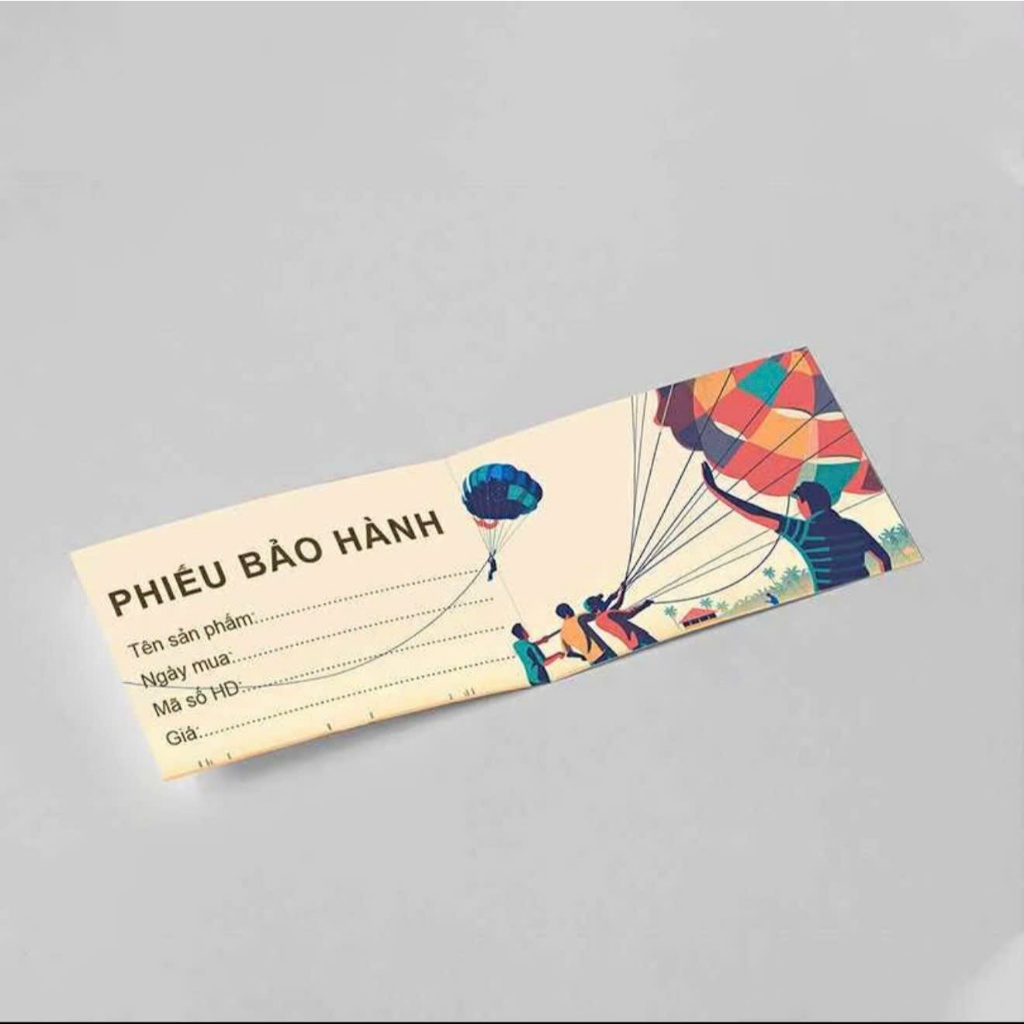 Phiếu Bảo Hành Quần Âu Nam Cho Khách Hàng - Kèm Theo Hướng Dẫn fabricpantsn81