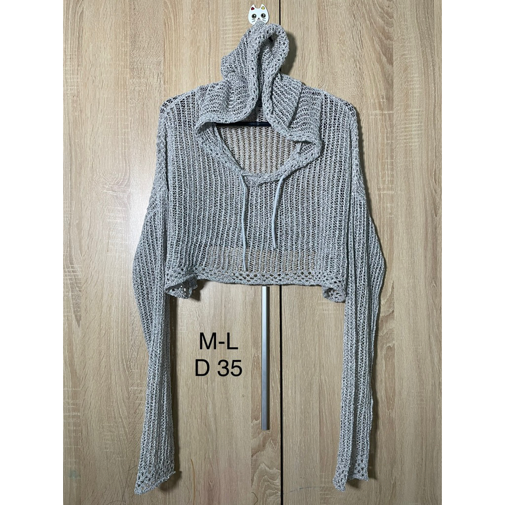 Áo len croptop (L25)