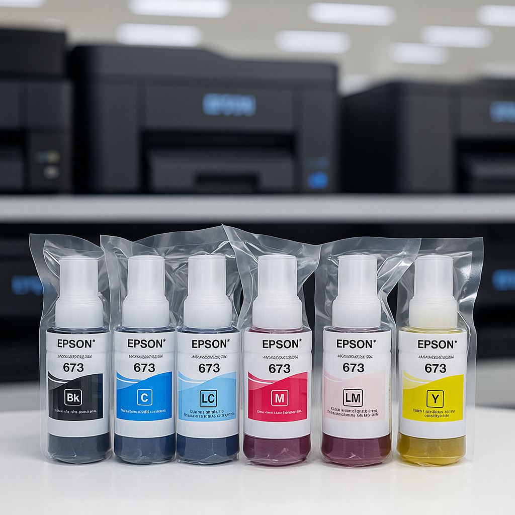 Mực Màu 673 EPSON 6 Màu Màu Đẹp Cho Ảnh Tươi Sáng