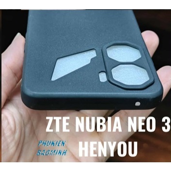 [ZTE NUBIA NEO 3/ NEO 3 GT/ Nubia Music] Ốp lưng silicon dẻo bọc cam cao cấp Henyou