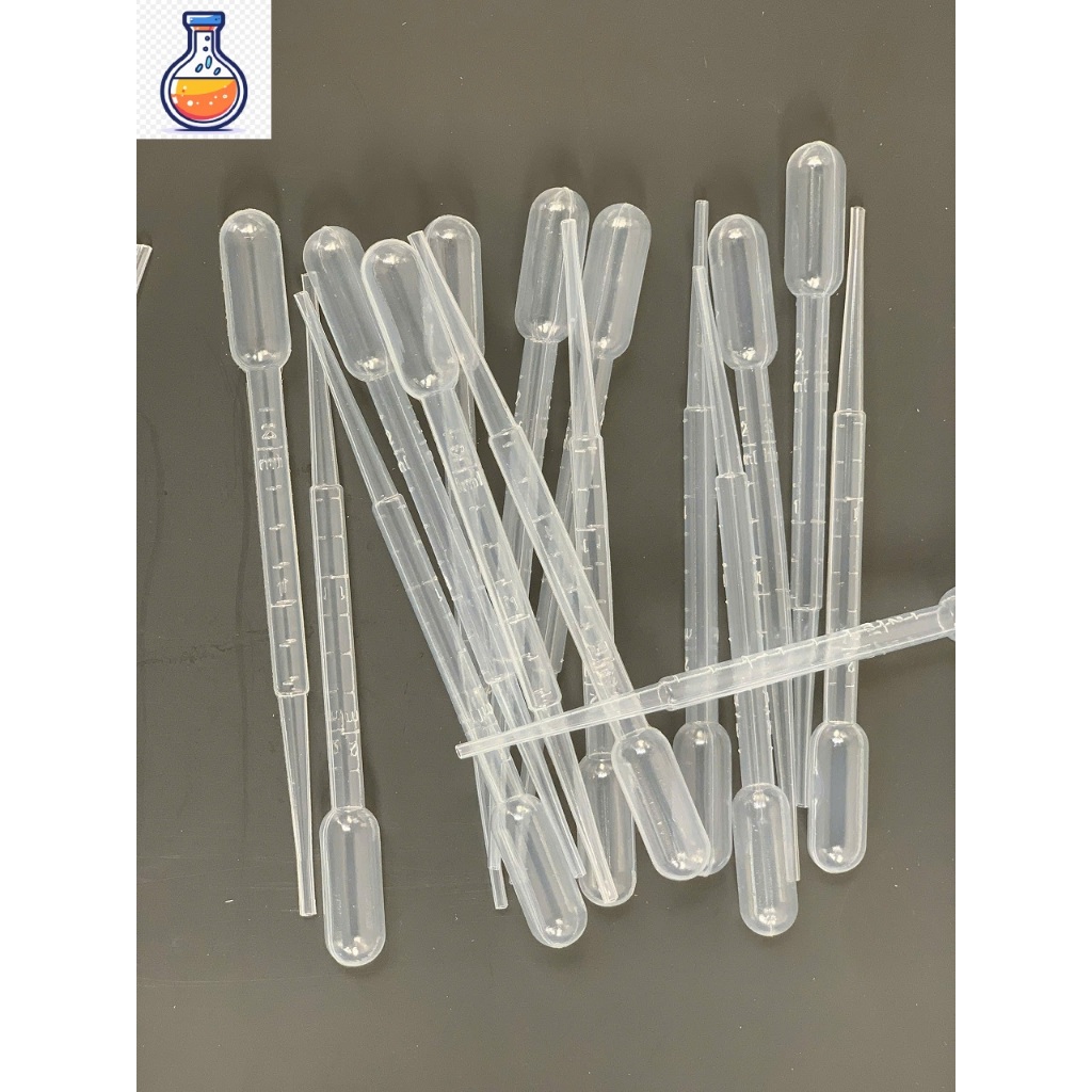 Combo 10 ống Pipet nhựa 1ml, 2ml , 3ml , 10ml - Ống hút nhỏ giọt, có chia vạch