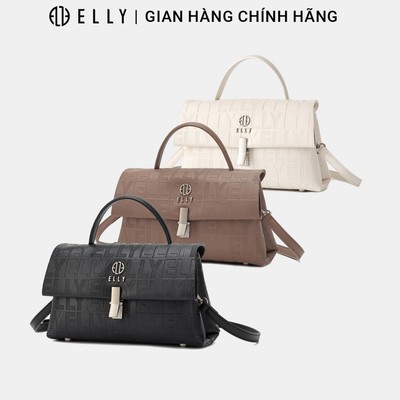 Túi xách nữ thời trang ELLY EL340 túi đeo chéo đeo vai xách tay da tổng hợp cao cấp chính hãng