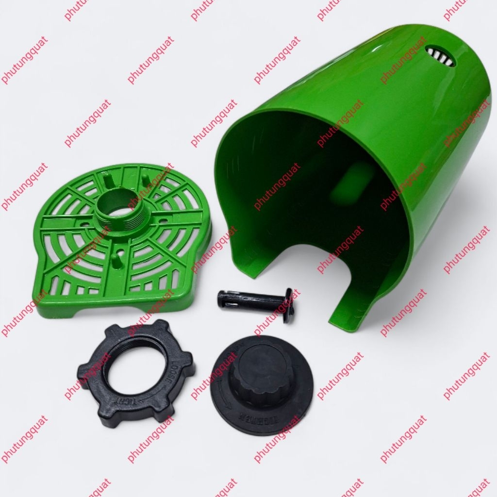 (Bộ combo) gáo đậy quạt kèm phụ kiện vỏ chụp động cơ qua b3 b4 - phụ tùng quạt