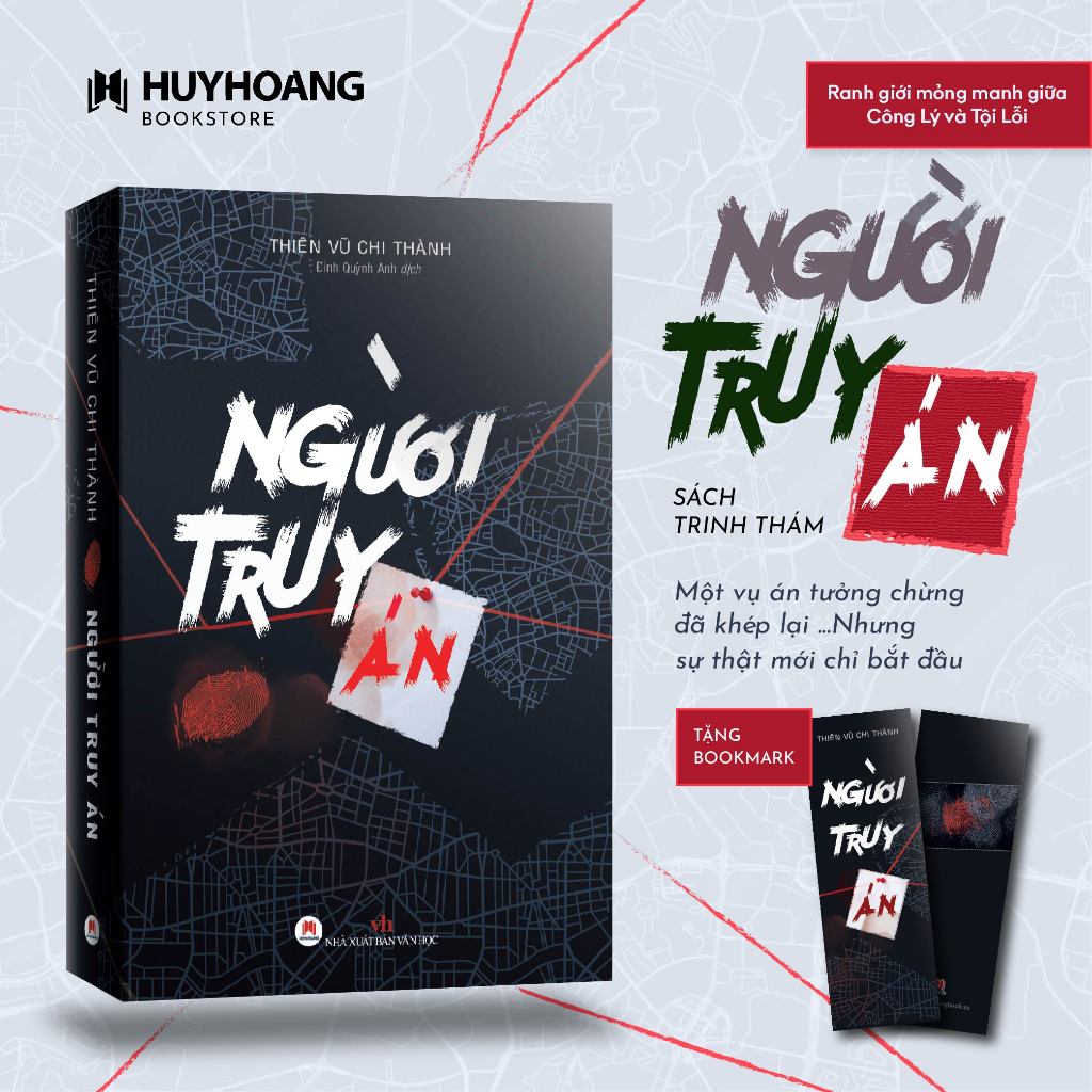 Sách - Người Truy Án, sách trinh thám, phá án, gay cấn, Huy Hoàng Bookstore