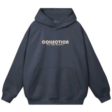 Áo hoodie Unisex FPLUS nỉ bông form rộng mũ 2 lớp