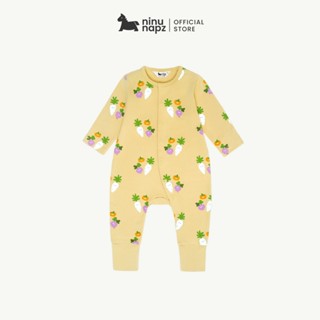  NinuNapz - Body liền tất dài tay cao cấp cho bé từ 3M-18M - Vải sợi tre pha cotton siêu mềm mịn êm ái 
