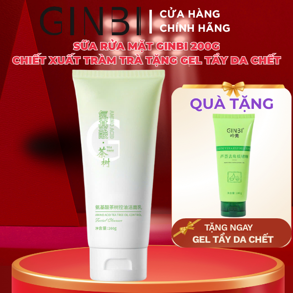 SỮA RỬA MẶT GINBI HERBAFRESH FACIAL CLEANSER 200ML