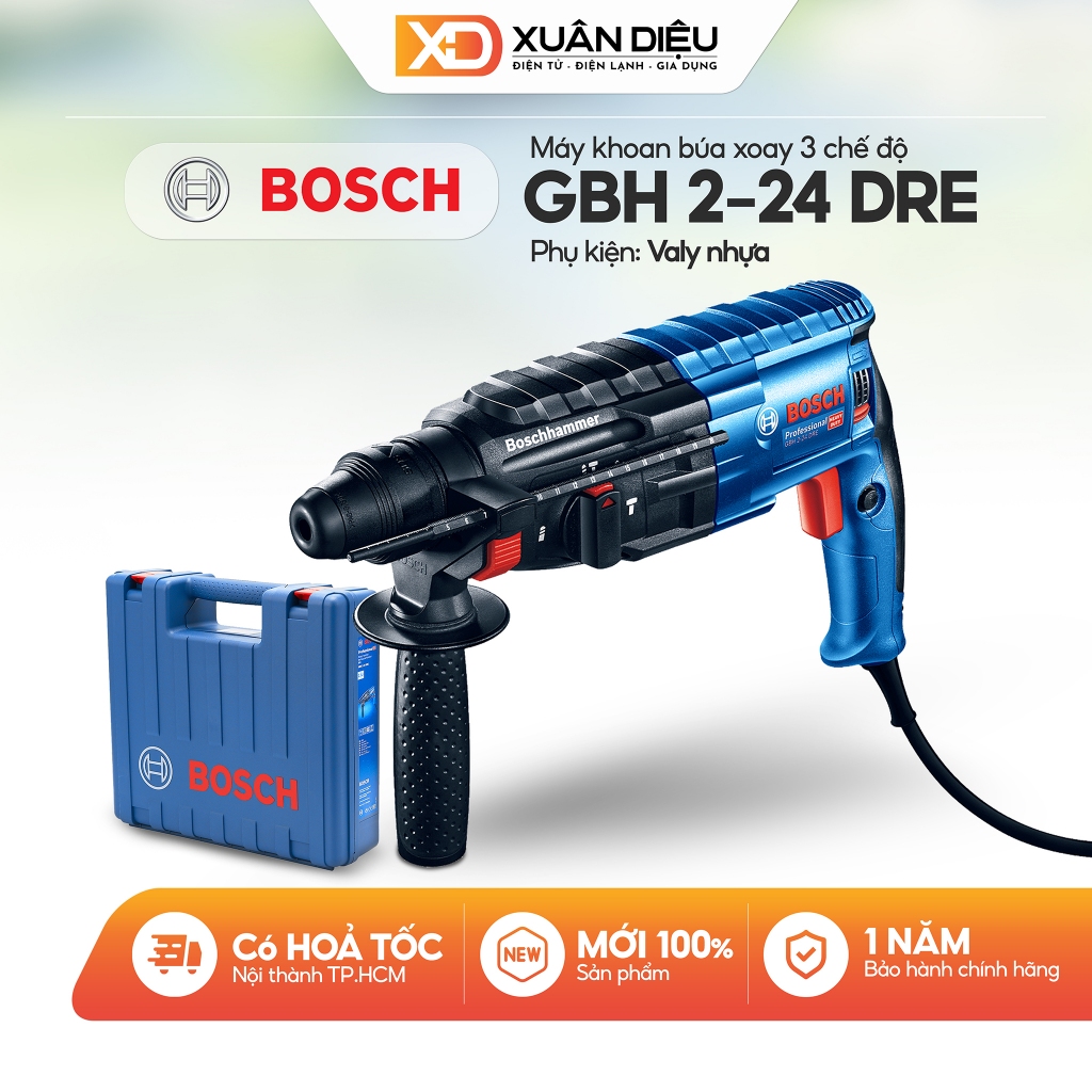 GBH 2-24 DRE - Máy Khoan Búa Điện Bosch GBH 2-24 DRE