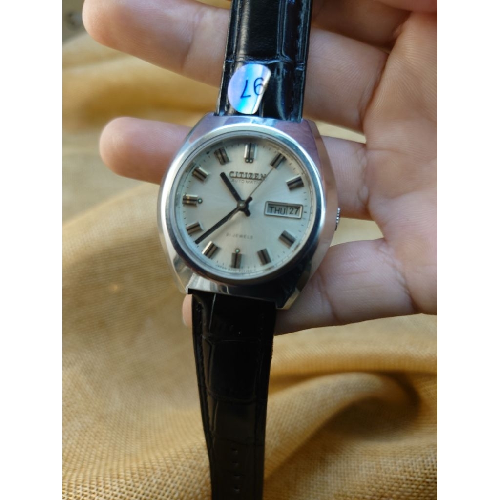 citizen automatic kính saphire zin chính hãng