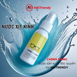  Phụ kiện mắt kính MKTRENDY nước lau kính dạng xịt đa năng làm sạch màn hình điện thoại mắt kính 