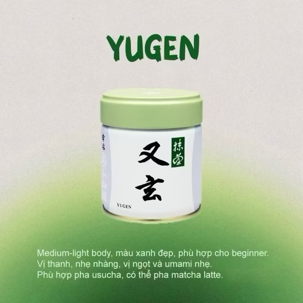 BỘT MATCHA NGUYÊN CHẤT MARUKYU-KOYAMAEN YUGEN