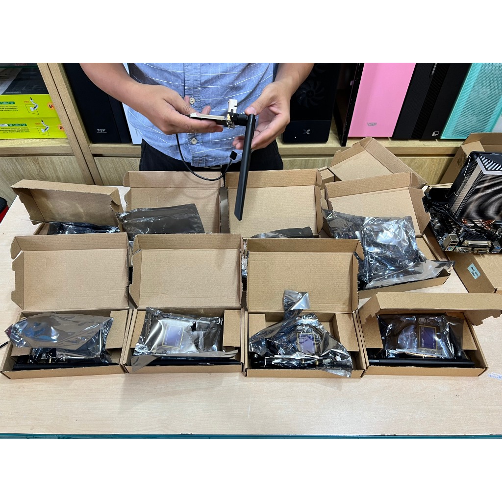 Card Wifi Intel 7260AC WTXUP (Bluetooth 4.0, Dual Band Wireless)