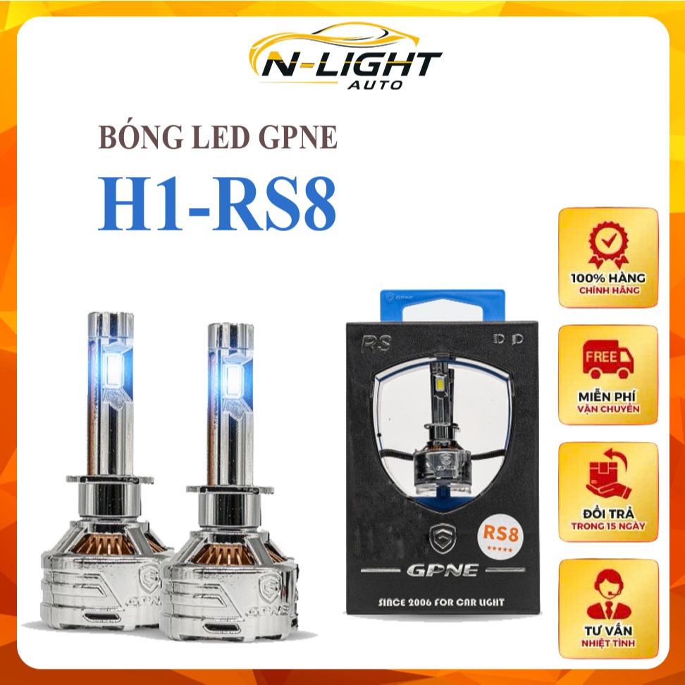 Đèn Led Tăng Sáng GPNE Chân H1 – RS8