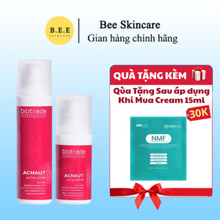  Chấm Mụn Biotrade Acnaut Active Cream Giảm Thâm Giảm Mụn Điều Tiết Bã Nhờn Bee Skincare 