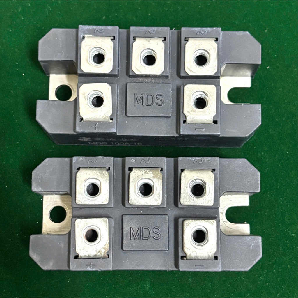 Cầu diot 3 pha MDS 100a-16 (100a, 1600v) hàng tháo máy