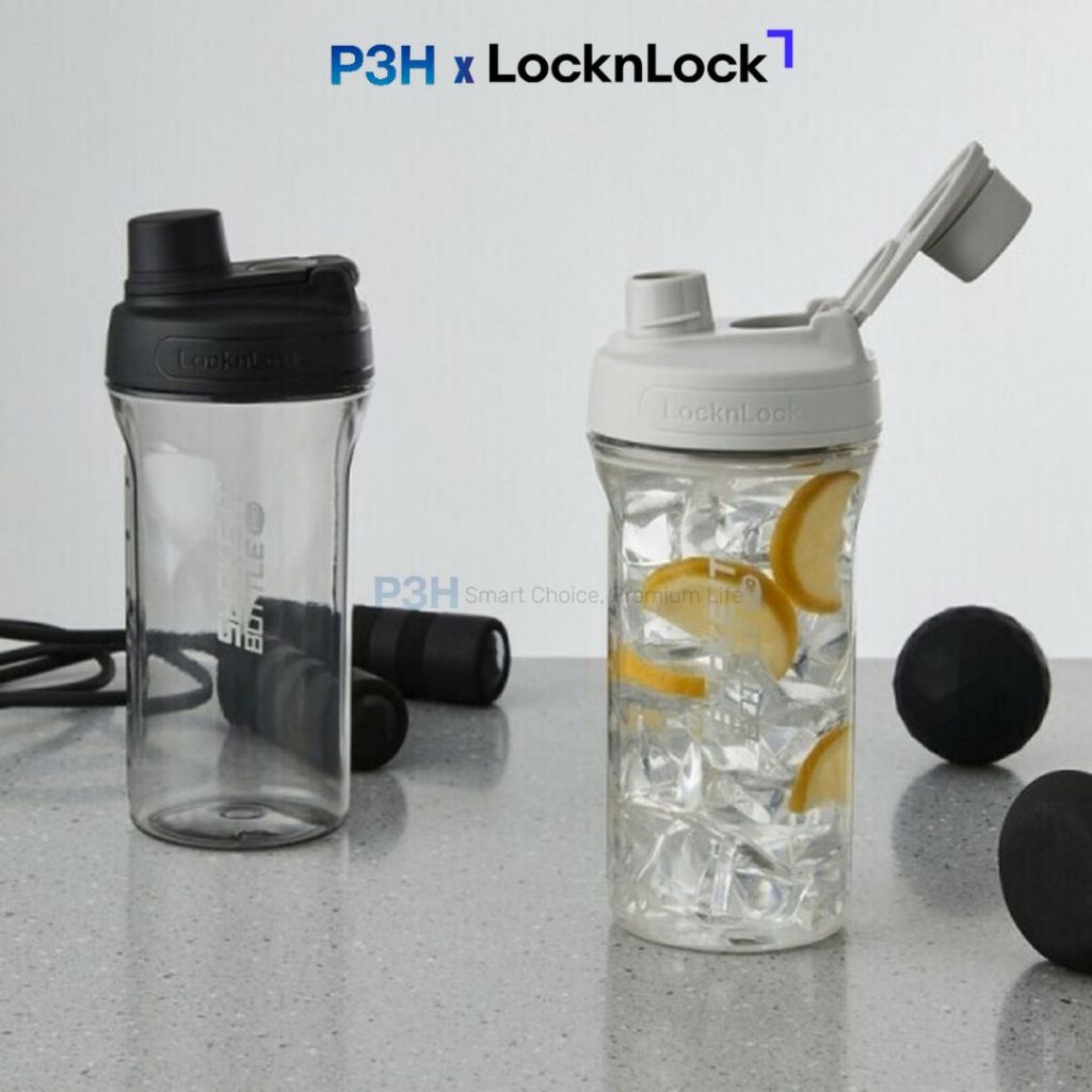 Bình lắc Lock&lock nhựa Tritan 850ml Shake it Pro Bottle ABF944 P3H Mall