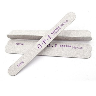 Dũa mỏng OPI lẻ chiếc 100/180 180/240 , dũa móng chuyên dụng ngành nail [ Lệ Quyên ]