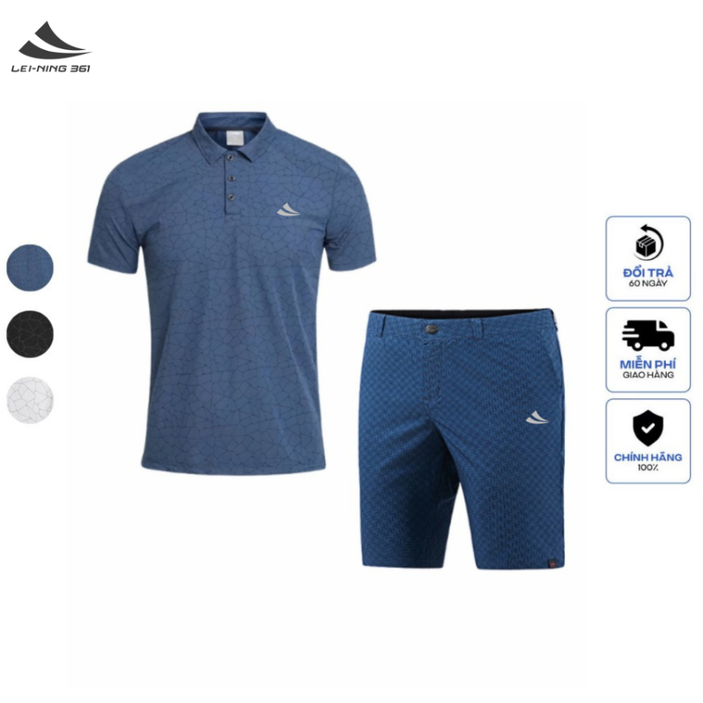Bộ Thể Thao Nam Chính Hãng Cao Cấp, Kiểu Dáng Sang Trọng - SETAR06.361 - LEI NING 361