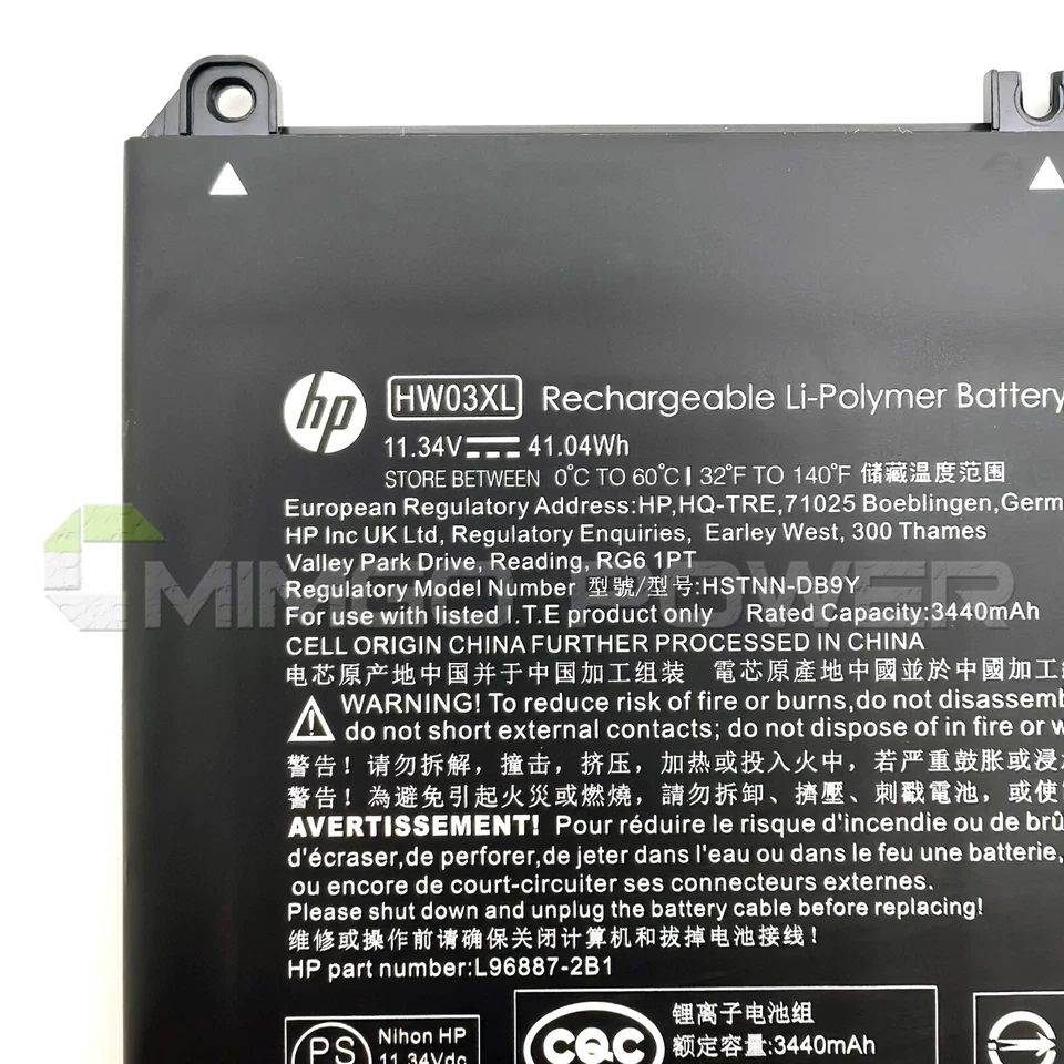 PIN [NEW] Laptop HP Pavilion 15-EG 15-EH 17-CN 17-CP Battery