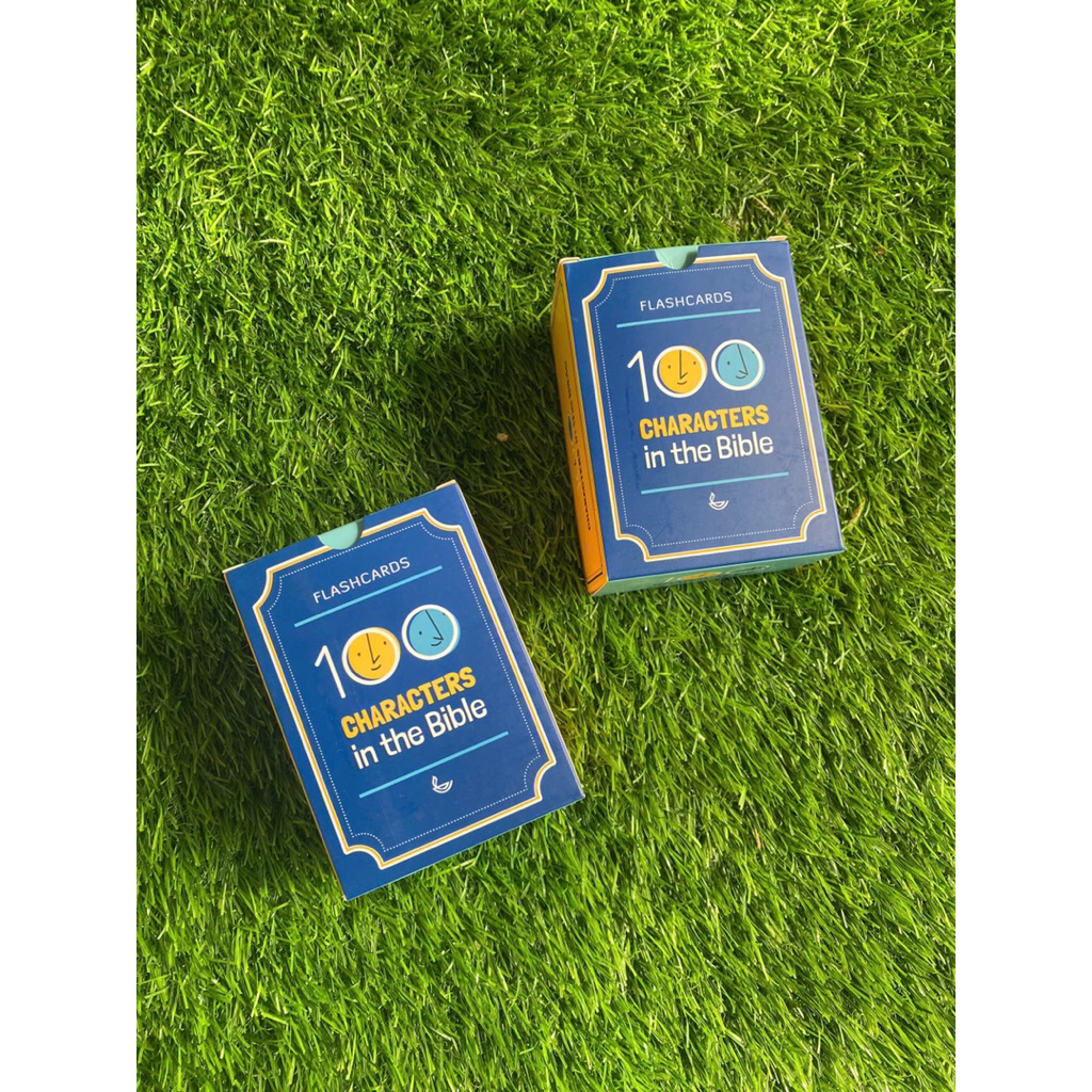 Flashcards - 100 Characters In The Bible