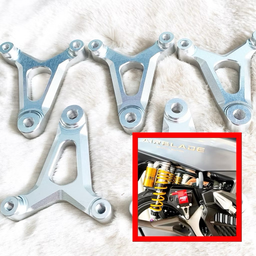 ✍️ PAT GẮN MOBIN SƯỜN MSD NHÔM CNC NGUYÊN KHỐI CHO NHIỀU DÒNG XE máy 🏍️ , ✍️