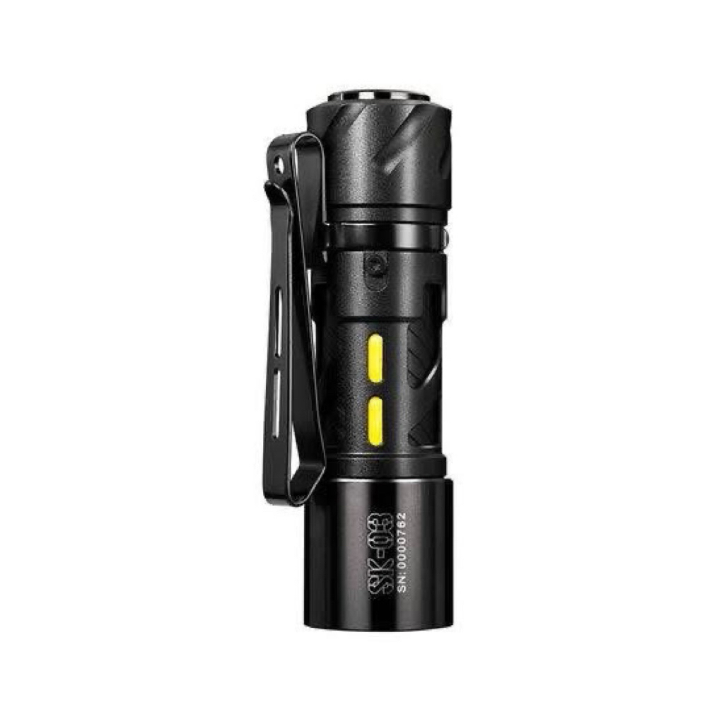 Đèn Pin LOOP GEAR SK03 Nhôm Sáng Vàng 1000 lumen chiếu xa 120m