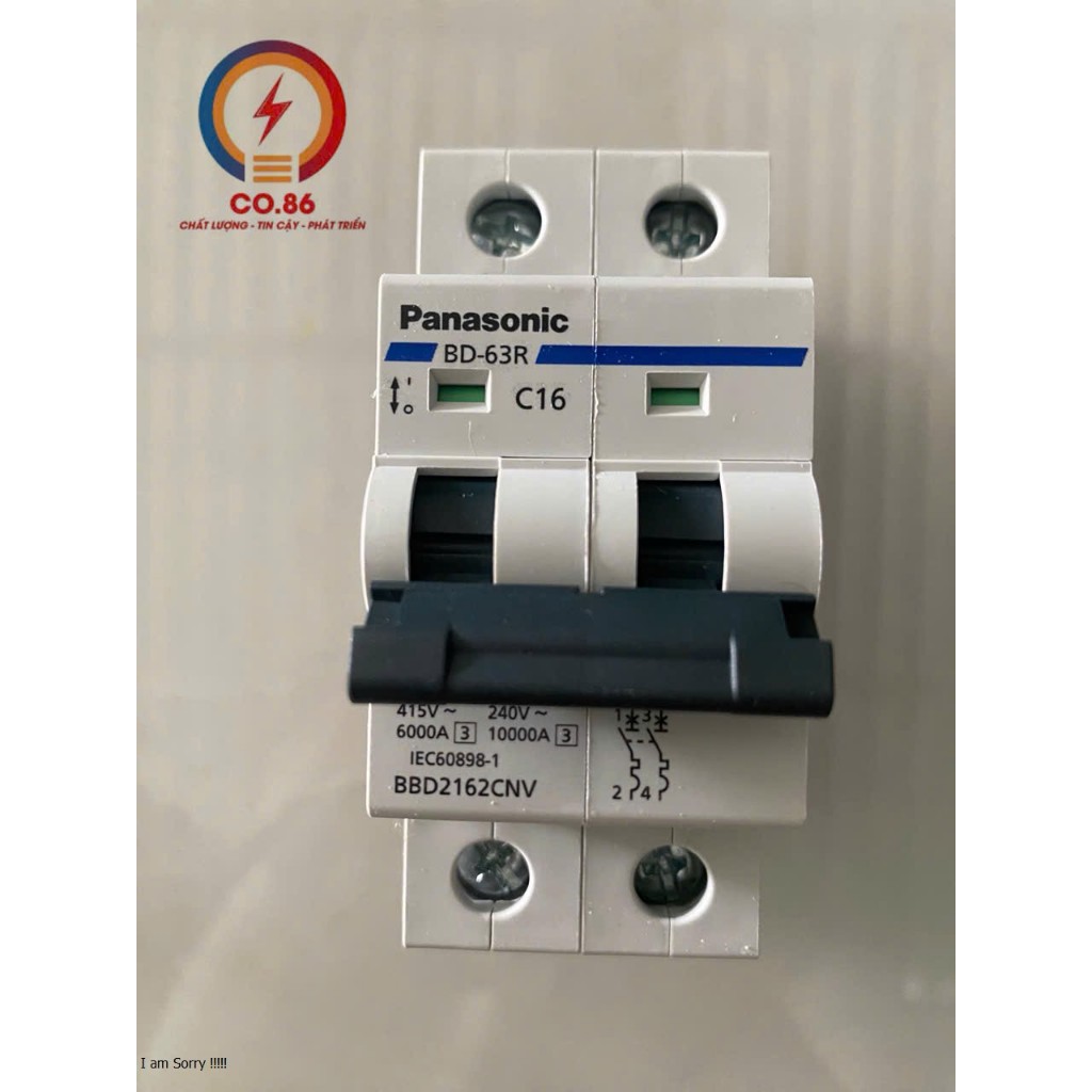 Cầu Dao Tép Panasonic 2P 16A 20A 63A