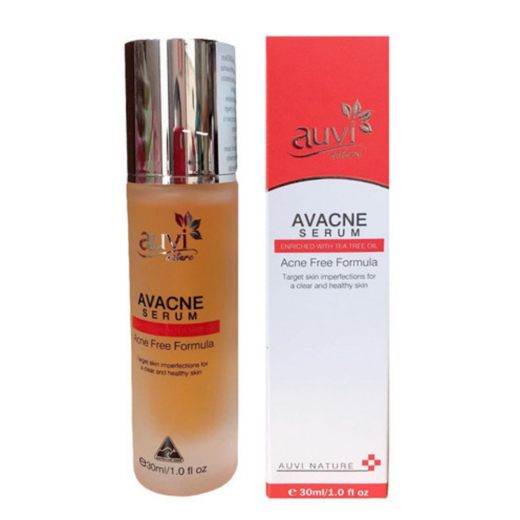 Tinh Chất Auvi Avacne Serum Hỗ Trợ Giảm Nhờn & Ngừa Thâm Mụn 30ml | Bác sỹ Da Liễu khuyên dùng