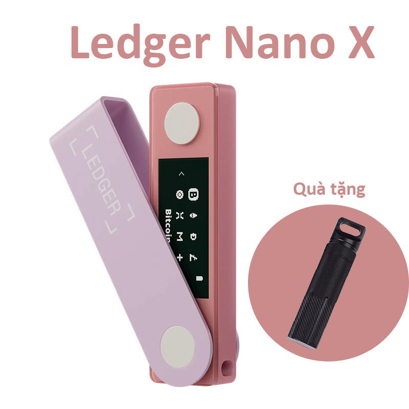 ví lạnh Ledger Nano X chính hãng Pháp Mới hoàn toàn | niêm phong kín