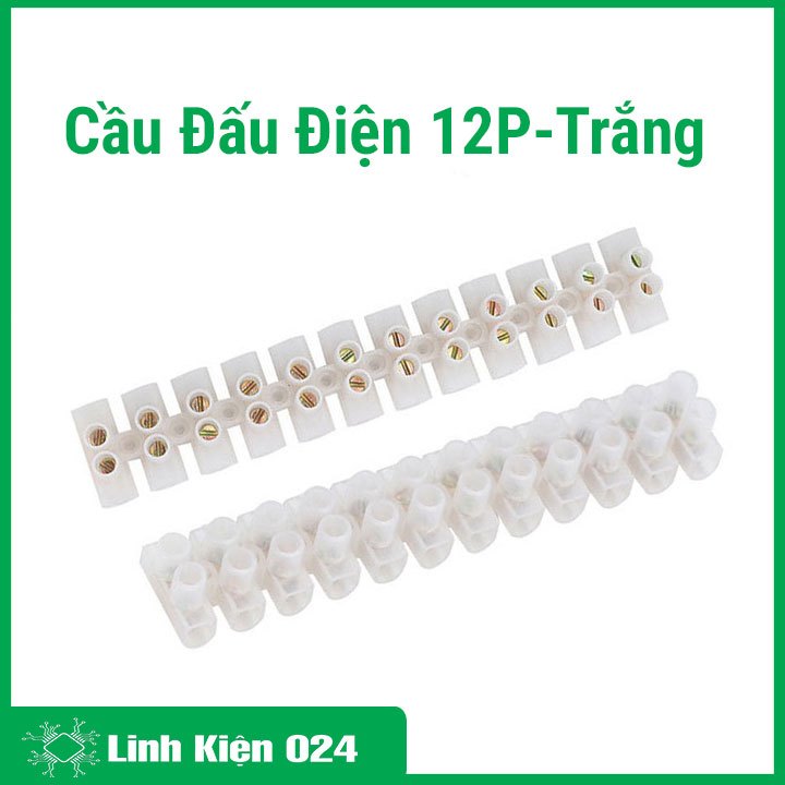 Cầu Đấu Điện 12P-Trắng