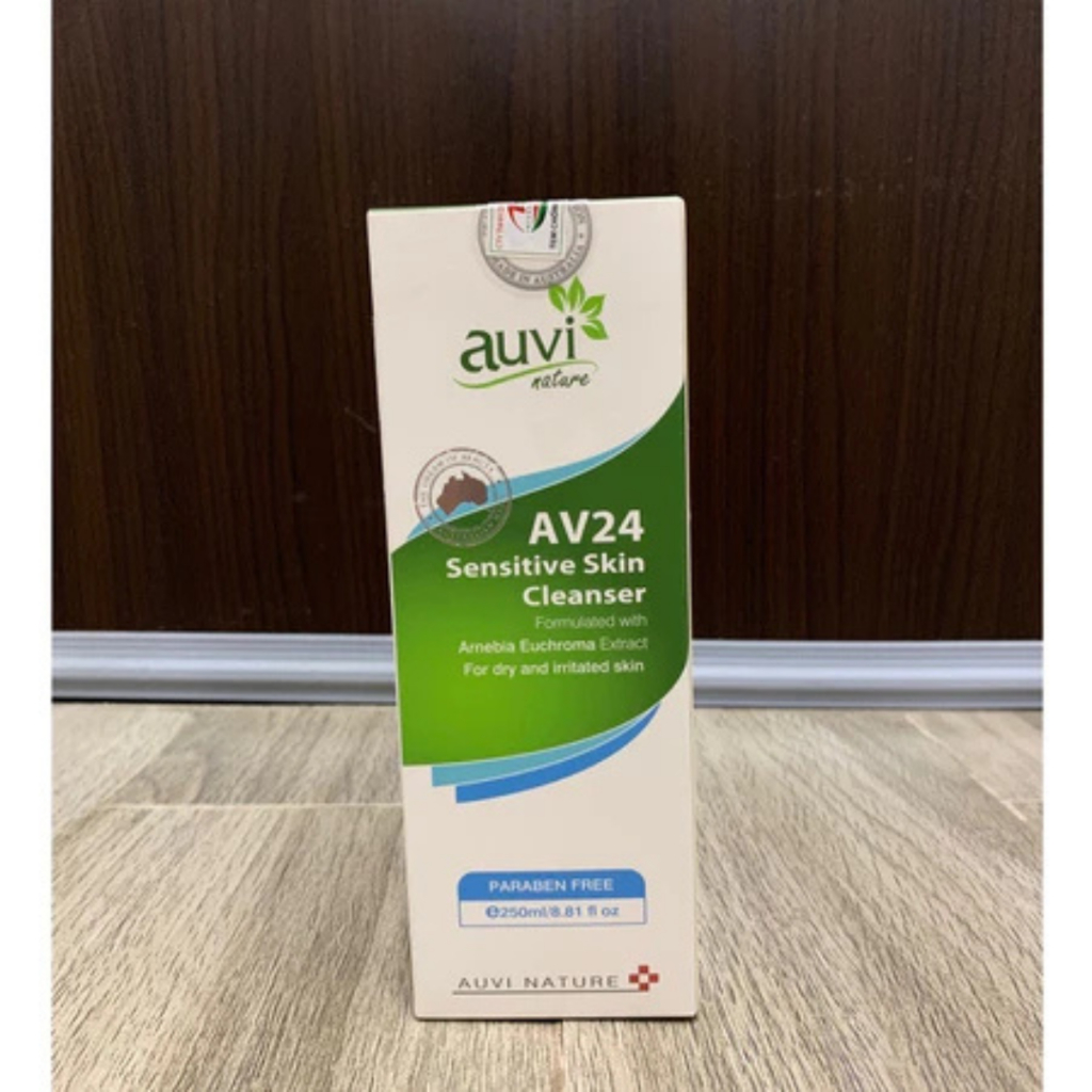 [DATE MỚI-CHÍNH HÃNG]Sữa tắm dưỡng ẩm dành cho mọi loại da, lứa tuổi Auvi Nature AV24 Sensitive Skin
