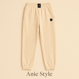  Quần Jogger Nữ Ống Boom Icon Mặt Cười So Hot 🦋 Quần Len Tăm Nữ Dáng Rộng Ống Bo Logo 4 Màu 🦋 