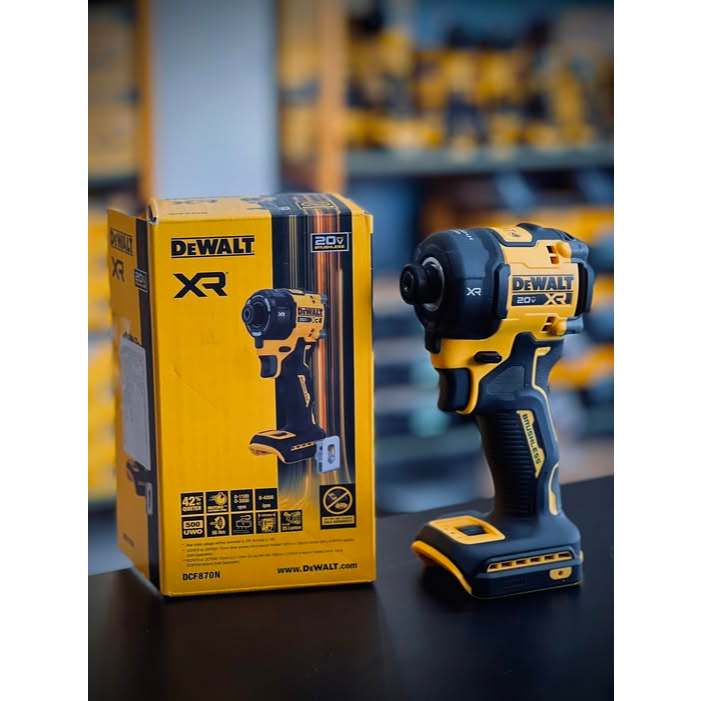 Dewalt Máy Vặn Vít Búa Dầu 20V DCF870 - Hiệu Suất Ổn Định, Động Cơ Không Chổi Than, Thiết Kế Nhỏ Gọn